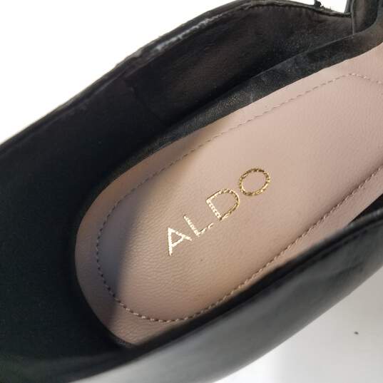Aldo Women's Black Faux Leather Heels Size 7.5 image number 7