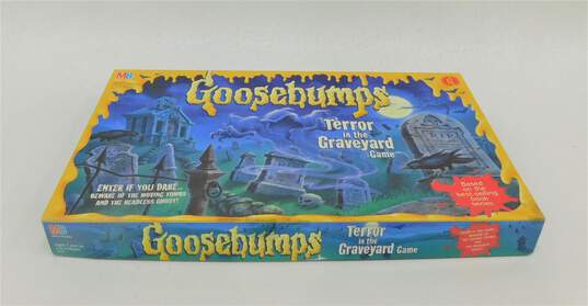 Vtg Goosebumps Terror in the Graveyard Board Game 1995 Milton Bradley image number 1