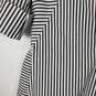 Karl Lagerfeld Women White Striped Shirt Dress XS image number 7