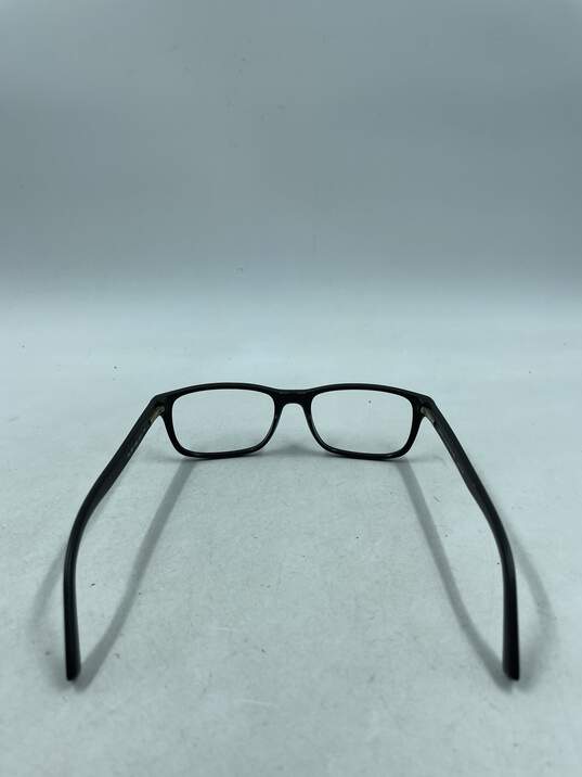 Armani Exchange Brown Rectangle Eyeglasses image number 3