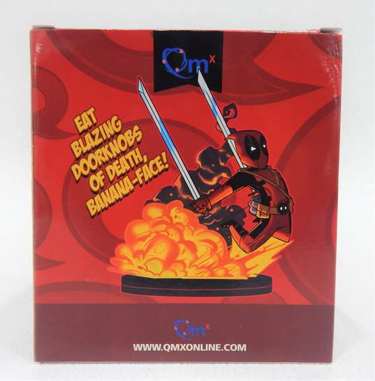 Marvel Captain America 12 In Action Figure Toy Biz W/ QMX Lootcrate Deadpool Vinyl Figure IOB image number 3
