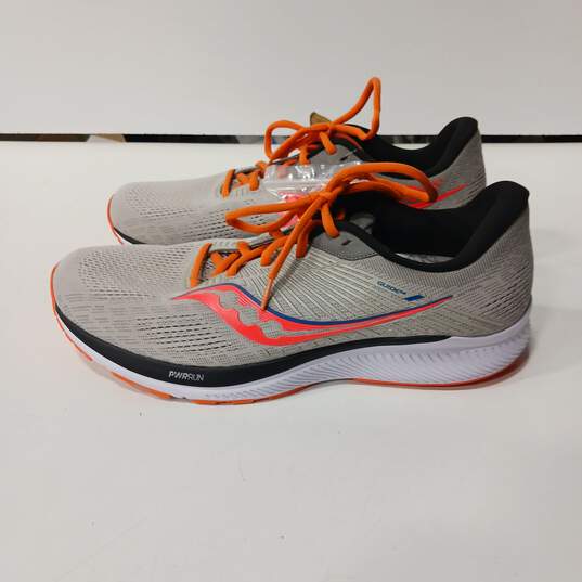 Buy the Men's Saucony Ride 14 Jackalope Trail Running Shoes Grey ...