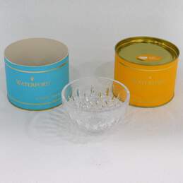 Waterford Crystal Giftology Lismore Small Candy Bowl Dish & Honey Bowl IOB