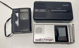Assorted Portable Tape, Radio and TV Players alternative image