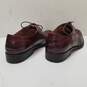 SST&C Burgundy Leather Oxford Dress Shoes Men's Size 9.5 image number 4