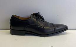 Vero Cuomo John Nordstrom Black Oxford Dress Shoe Men 10
