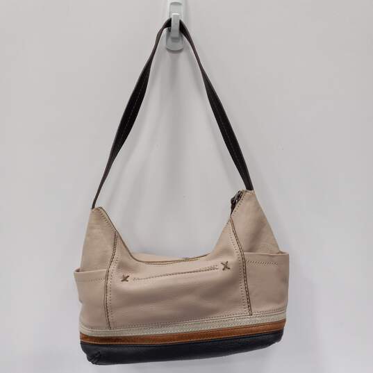 The Sak Beige Leather Hobo Bag image number 2