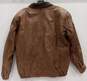 Vintage Winlit Men's 80s Insulated Leather Western Bomber Flight Jacket image number 8