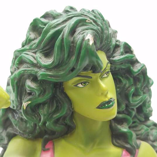 Bowen Designs She-Hulk Marvel Mini Bust #1391 /3000 Avengers IOB image number 9