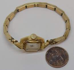 Vintage Benrus 63937 14K Yellow Gold Case 21 Jewels Swiss Made Ladies Watch 29.3g alternative image