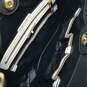HENRI BENDEL NEW YORK - BLACK LEATHER WEST 57TH CROSSBODY HOBO SHOULDER BAG image number 3