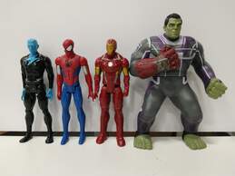 4pc Set of Assorted Hasbro Superhero Action Figures