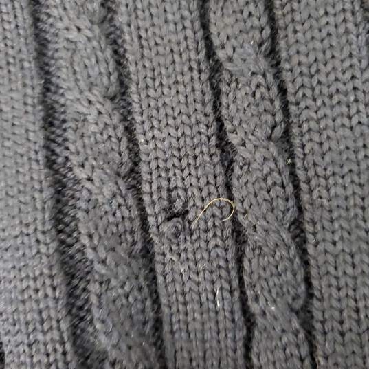 VTG Irish Mallard MN's 100% Wool Dark Blue Knit Crewneck Sweater Size XL image number 4