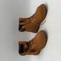 Timberland Mens Brown Leather Round Toe Lace-Up Ankle Combat Boots Size 6 image number 1