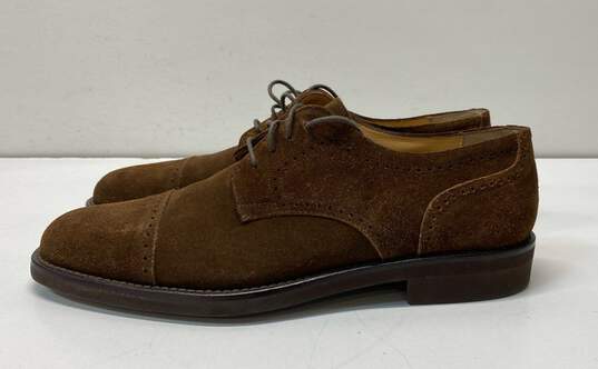 Bruno Magli Brown Oxford Dress Shoe Men 10.5 image number 3
