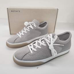Rothy's Women's Storm Gray Lace Up Sneakers 038 Size 10.5