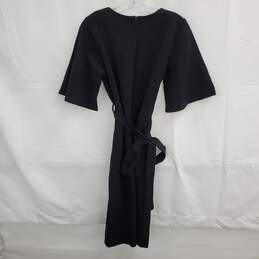Brigitte Brianna Milan Black Zip Back Dress NWT Size M alternative image
