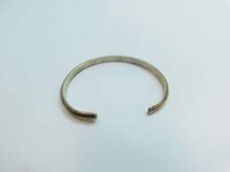 Artisan 925 Cuff Bracelet & Wide Hoop Earrings 25.9g alternative image