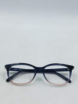 Chloé Gradient Blue Browline Eyeglasses