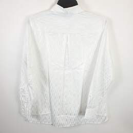 Foxcroft NYC Women White Button Up Shirt Sz 6 NWT alternative image