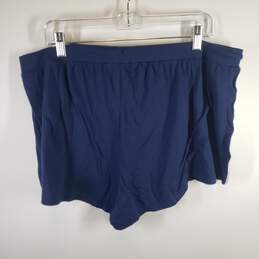 Womens Regular Fit Drawstring Waist Athletic Shorts Size 3X alternative image