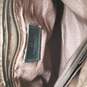 Vintage Brown Leather Liz Claiborne Crossbody Tote Bag image number 2
