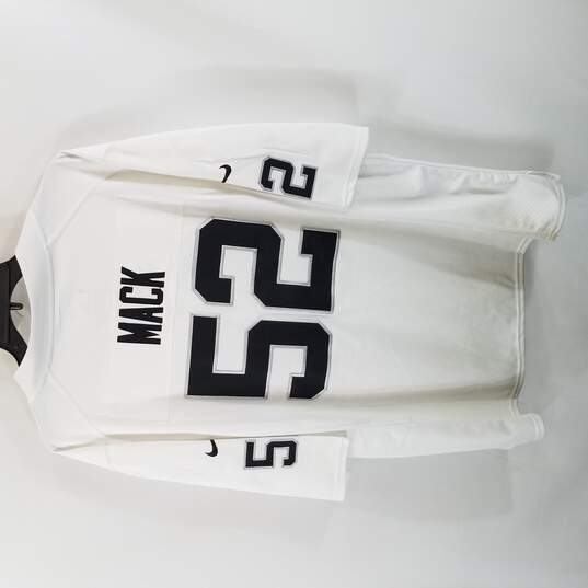Nike Mens White NFL Jersey Mack #52 Size XL image number 2