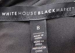 White House Black Market Women's Sleeveless Black Dress Size 8 alternative image