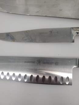 Lot of 5 J A Henckels knives used alternative image
