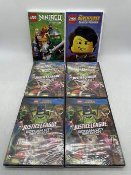 Lot Of 6 Assorted Lego Animation & Anime Video Games Movies DVD W-0544193-E