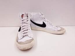 Nike Blazer Mid '77 Vintage White Black Casual Shoes Men's Size 14