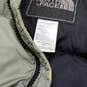 The North Face Men's Diablo Down Padded Jacket Green/Black Size M image number 4