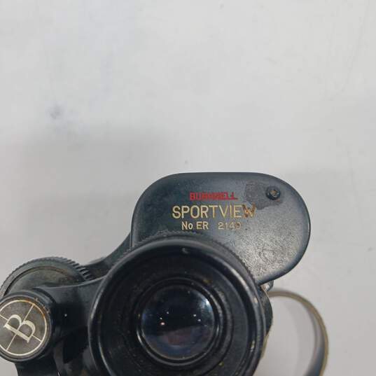 Vintage Bushnell Sportview 8x30 Fully Coated Optics Binoculars In Case image number 4