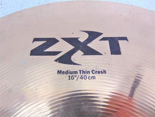 Zildjian ZXT 16 inch Thin Crash Cymbal image number 3