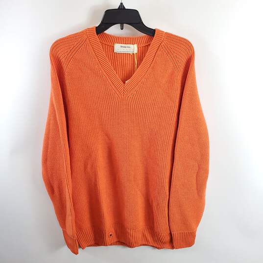 Sheep Inc. Women Orange Sweater 4/XL NWT image number 1