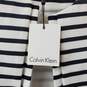 Calvin Klein Black/White Stripes Open Front Jacket Medium NWT image number 4