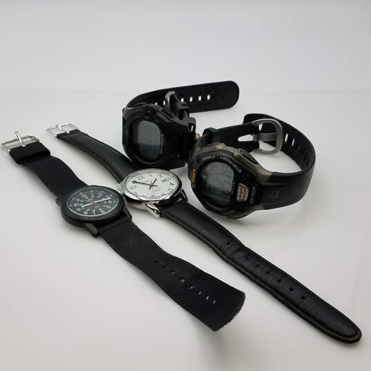 Buy the Timex Analog Digital Quartz Watch Lot Runs New Battery Assorted Lot  | GoodwillFinds