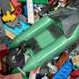 10lb Bulk of Assorted Toy Building Blocks, Pieces and Bricks image number 2