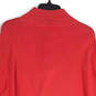Mens Pink Knitted Long Sleeve Mock Neck Long Sleeve Pullover Sweater Size 6 image number 4