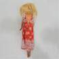 VTG 1974 Mattel Barbie Gold Medal P.J. Gymnast Doll 7263 w/ Best Buy Red Printed Maxi Dress image number 3