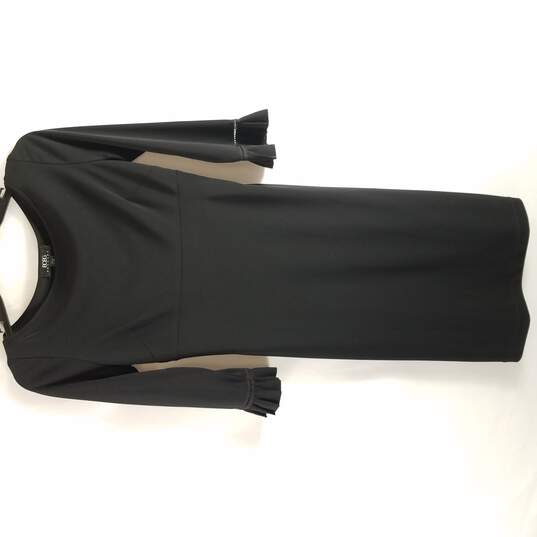 BCBG Women Black Long Sleeve Dress XS image number 1