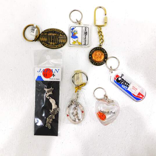 Assorted Miscellaneous Travel Souvenir Keychains Lot image number 6
