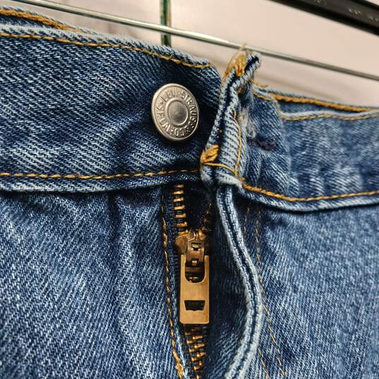 Levi's 550 Men's Blue Jeans Size 54x30 image number 4