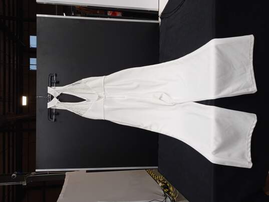 Trixxi Women's White JumpSuit Size M image number 2