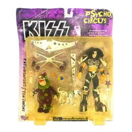VTG 1998 McFarlane KISS Psycho Circus Paul Stanley & The Jester Figure 2 Pack