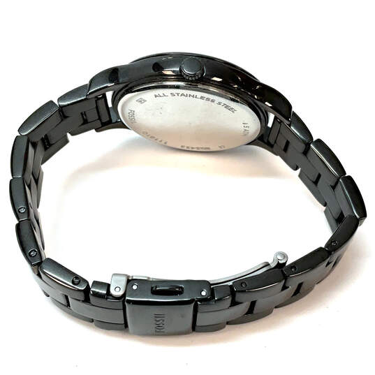 Designer Fossil BQ3432 Stainless Steel Round Dial Analog Wristwatch image number 4