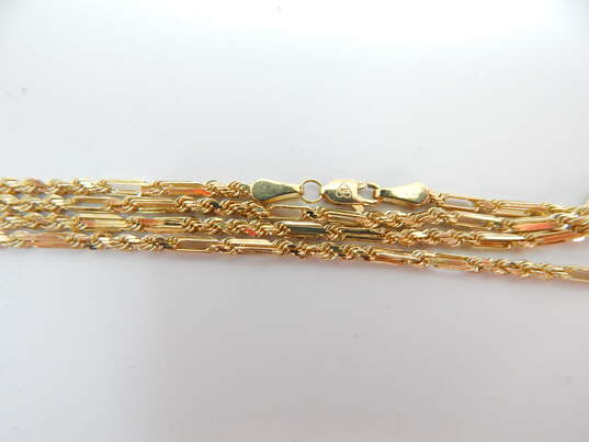 10K Yellow Gold Chain Necklace 7.2g image number 2