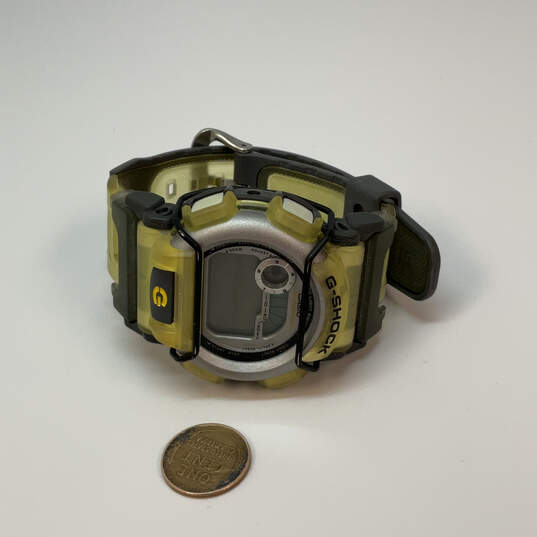 Designer Casio G-Shock DW-003 Yellow Water Resistant Digital Wristwatch image number 2