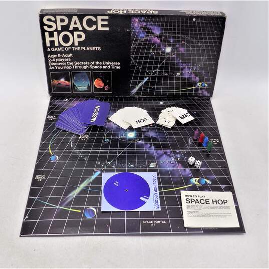Vintage Space Hop Game Of Planet Board Game 1973 Complete image number 1