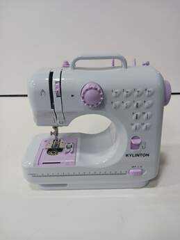 Kylinton Light Blue/Gray And Purple Mini/Portable Sewing Machine